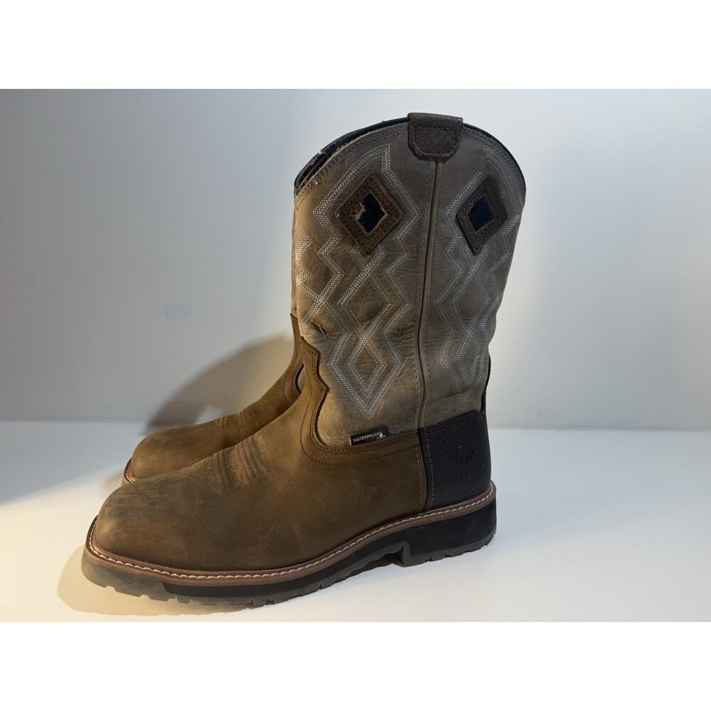 Wolverine Men's Rancher Pro HyperRest Pull-On Composite-Toe Work Boot Size 11EW